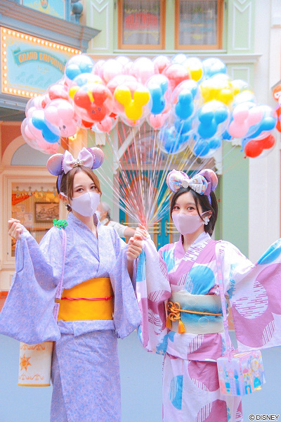 浴衣ディズニーを可愛くするポイント