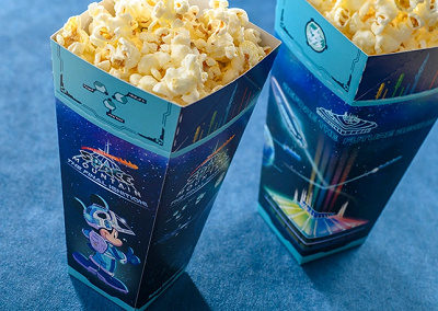 ポップコーン、レギュラーボックス （ソルト味）| キャステル | CASTEL