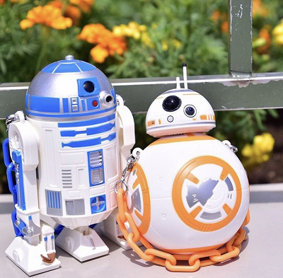 スターウォーズにでてくるR2-D2とBB-8！
