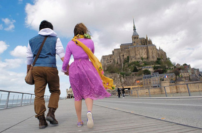 ラプンツェル&フリン・ライダーコーデ