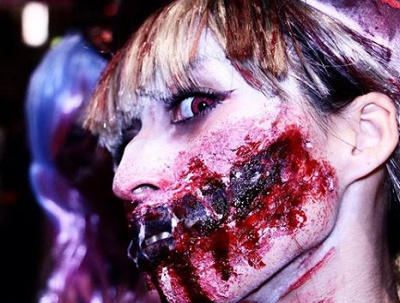 本格的なゾンビメイク