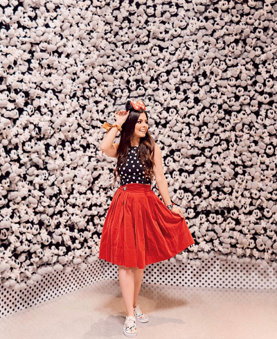 赤ドットコーデ（2）