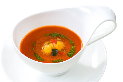 リストランテ・ディ・カナレット:シェフおすすめのスープ