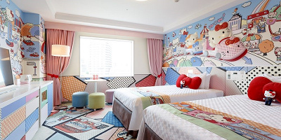 サンリオキャラクタールーム「ハローキティ ルーム」（ピューロランドパスポート付）