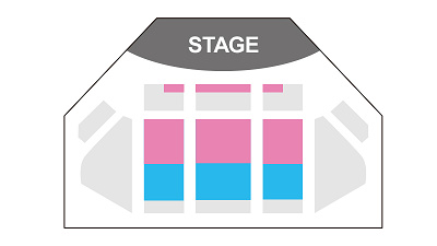 「The D-Groovationz4 Live: Happy! Funky! Groovy! Tour」の座席