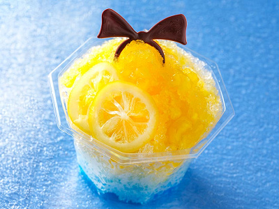 シェイブアイス(レモン/パイナップル/トロピカルソース)