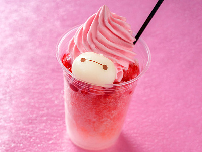 シェイブアイスサンデー(ストロベリー)
