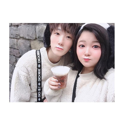 スヌーピーのペアルック