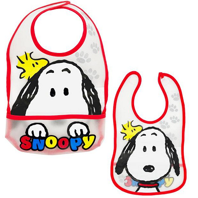 スヌーピーのお食事エプロン