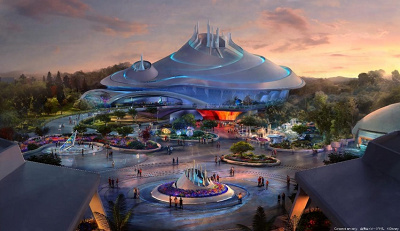 「スペース・マウンテン」リニューアルオープン