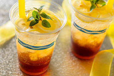 スパークリングカクテル(ラム&レモンティー)