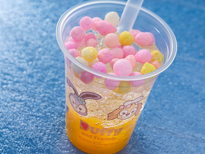 スパークリングドリンク（オレンジ＆ライチー）