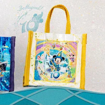 【フルコンプ】TDS 25周年 ガチャ ミニチュアショッピングバッグ 全6種Ｂ ディズニーシー25周年】スパークリングジュビリーのガチャガチャ