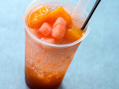 スパークリングティー(ピーチ&マンゴー)