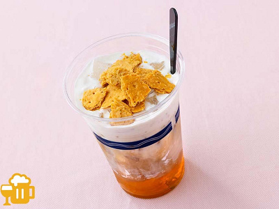 スペシャルカクテル（ラム、アップルパイシロップ）