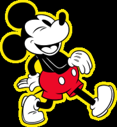 特別デザインのミッキー