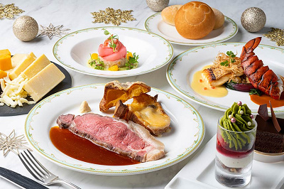 S.S.コロンビア・ダイニングルーム:クリスマススペシャルコース