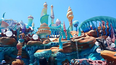リトルマーメイドの世界☆ディズニーシー「マーメイドラグーン」の背景