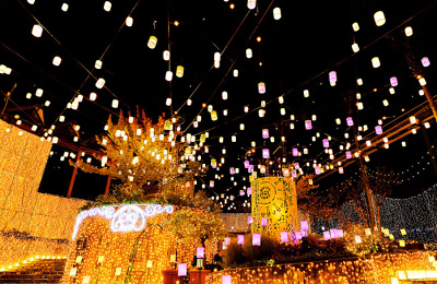 イルミネーションの様子