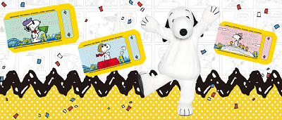 “超スヌーピー”なステッカー