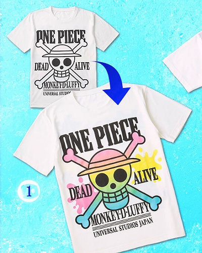 Tシャツ（ルフィの海賊旗）／USJ