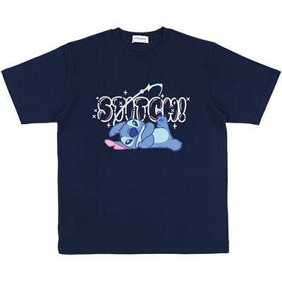 Ｔシャツ(スティッチ自由気ままグッズ)
