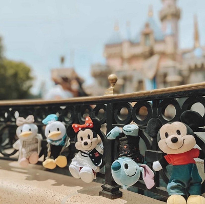 ディズニーぬいもーずコスチューム◎エメラルドグリーンワンピース&リボン♡ ディズニーぬいもーずコスチューム◎エメラルドグリーン