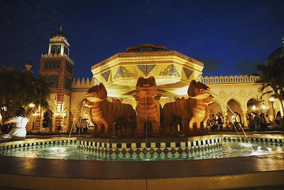 夜はとってもロマンチックなアラビアンコースト