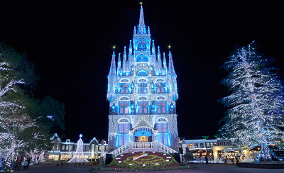 輝く様子は圧巻