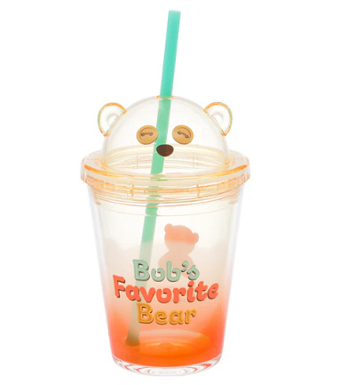 ティムストロー付きタンブラー