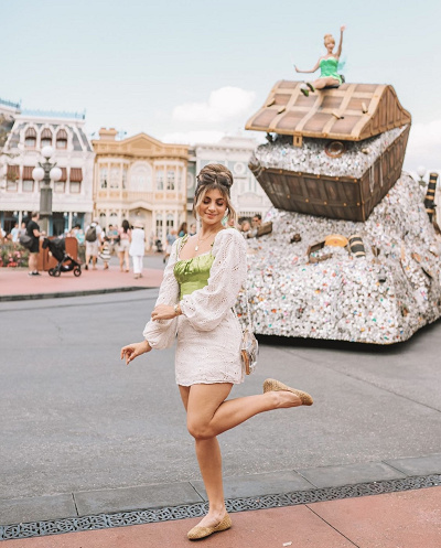 ティンカーベルコーデ(ディズニーキャラクターコーデ)