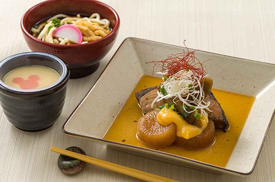 本日の魚料理とうどん膳