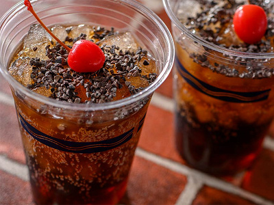 コカ・コーラカクテル(チェリーブランデー)