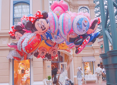 東京ディズニーランドバルーンベンダーのキャストさん