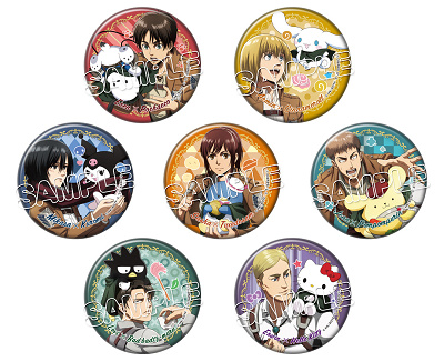 トレーディング缶バッジ(等身)