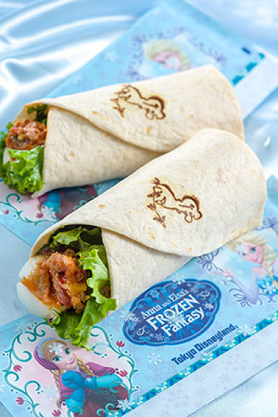 ツナ&エッグのラップサンド