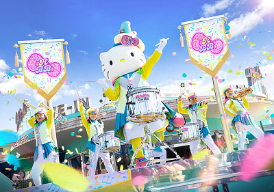 ユニバのクリスマス2022:ハローキティのクリスマス・ハピネス・ウィズ・ハピネス・ブラスバンド