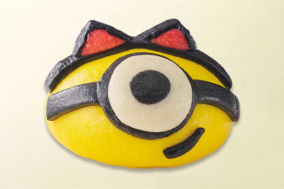 USJ秋フード:くろねこミニオンまん ~ハチャメチャカレー~