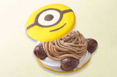 USJ秋フード:ミニオン・クッキーサンド/モンブラン