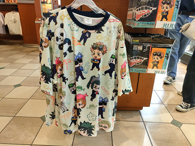 USJ×呪術廻戦コラボグッズ：ルームウェア