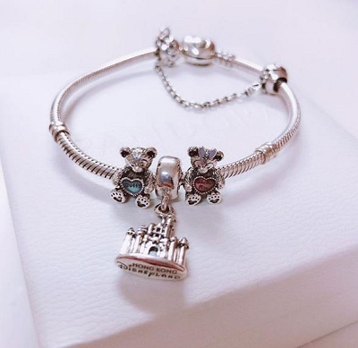 2019】パンドラディズニーのブレスレット＆チャーム！オリジナル  