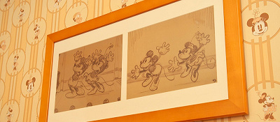 ミニーマウスルームのお部屋はどんな雰囲気?