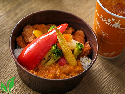 ベジタブルキーマカレーのユカタンライスボウル