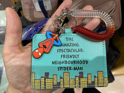 USJスパイダーマングッズ/チケットホルダー/「WEBBED WONDER」