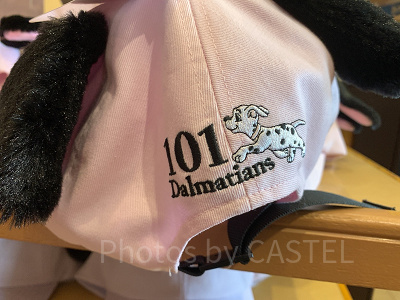 101匹わんちゃん耳付きキャップ(パステルピンク)