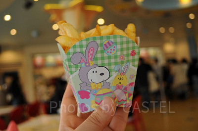 2019年イースターフード/USJ「スヌーピーのバックロットカフェ」