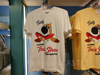 USJペット2グッズ：大人用Tシャツ/ホワイト