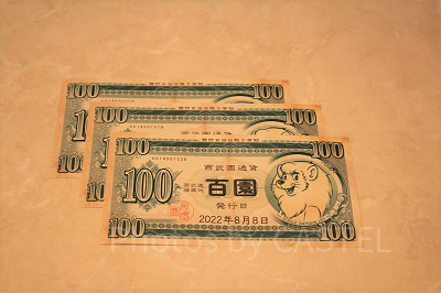 100園札