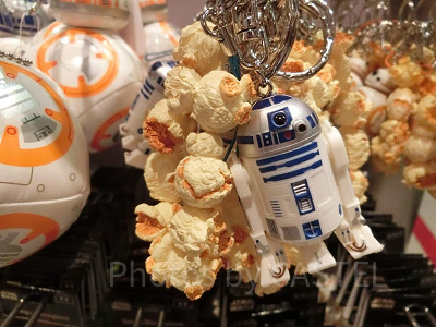 R2-D2のポップコーンキーチェーンストラップ