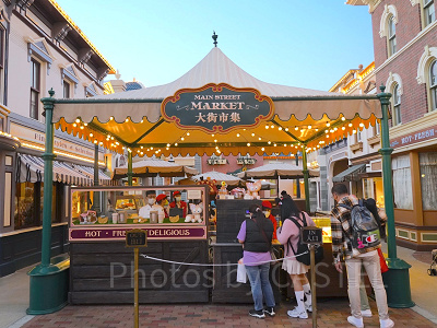 香港ディズニーランドのレストラン：メインストリート・マーケット